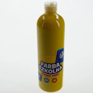 Farby plakatowe kolor: żółty 500ml 1 kolor. Astra