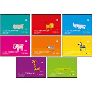 Blok techniczny Interdruk B&B KIDS A4 mix 180g 10k (BLTKA4LUXB&B)