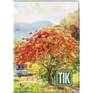Kalendarz książkowy (terminarz) TIK IMPRESS kieszonkowy 82mm x 120mm Telegraph (K1)