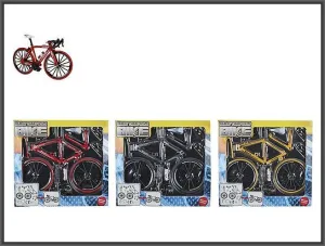 Rowerek wyścigowy do złożenia 19,5cm 3-rodzaje metal Hipo (540581)