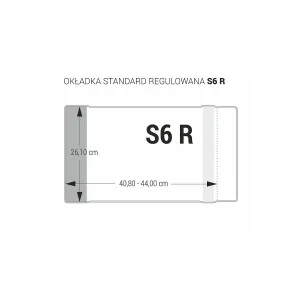 Okładka Biurfol S6-261 261mm x 408-440mm (OZK-52)