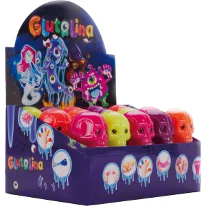 Masa plastyczna dla dzieci Slime Kolorowa Czaszka Glutolina mix Astra (336122005)