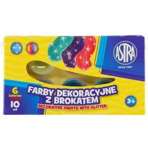 Farba tempera kolor: mix 10ml 6 kolor. Astra (31116001)