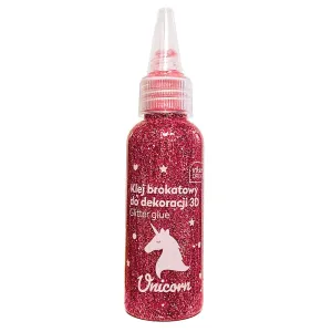 Klej artystyczny UNICORN brokatowy 3D 5902277337092 50ml Interdruk (50ml)