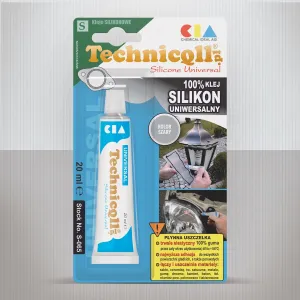 Klej w tubie silikon 20ml Technicqll (S-065)