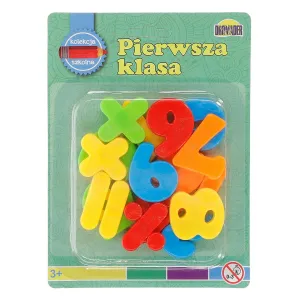 Klocki magnetyczne Dromader cyferki magnetyczne na blistrze (130-02691)