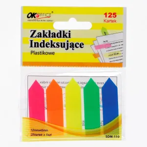 Zakładka indeksująca Okoffice 125k 12mm x 45mm (SDM-110)