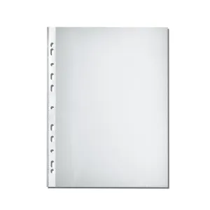 Koszulki na dokumenty Teca 9570227 groszkowe A4 kolor: przezroczysty typu U 45 mic. Herlitz (300022641)
