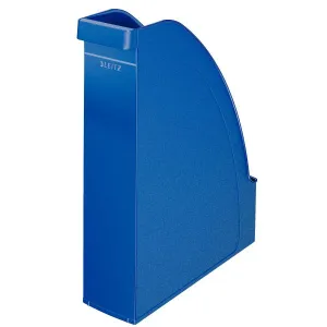 Pojemnik na dokumenty pionowy A4 Plus niebieski polistyren PS [mm:] 78x300x 278 Leitz (24760035)