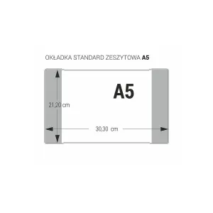 Okładka A5 zeszytowa [mm:] 212x303 Biurfol (OZK-01)