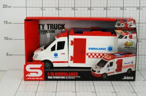 Ambulans ŚWIATŁO DŹWIĘK W PUDEŁKU Dromader (130-1327678)