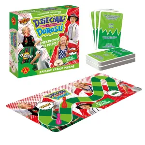 Gra planszowa CIEKAWOSTKI O POLSCE DZIECIAKI KONTRA DOROŚLI Alexander