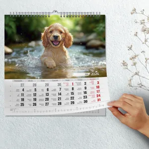 Kalendarz ścienny Przyjaciele 33x33 330mm x 330mm Press