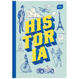 Zeszyt tematyczny Interdruk HISTORIA A5 60k. 70g krata (ZE60HIS#)