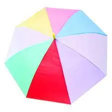 Parasol Dromader 70 cm kolorowy-tęczowy (130-00709)