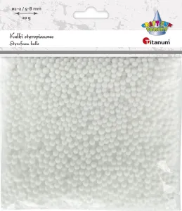 Ozdoba styropianowa Craft-Fun Series kulki styropianowe Titanum