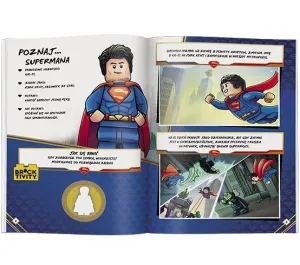 Książeczka edukacyjna LEGO® DC Super Heroes™. Superman rusza na pomoc Ameet (LNC 6462)