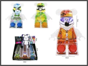 Gra zręcznościowa wodna miś 3 kolory 13cm Hipo (H13928)