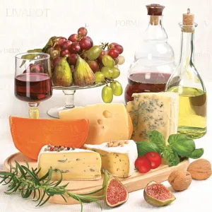 Serwetki mix bibuła [mm:] 330x330 Pol-mak (Sd)