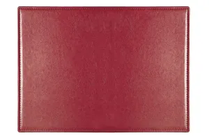 Podkład na biurko skóropodobny bordowy polipropylen PP [mm:] 670x470 Warta (021824910019)