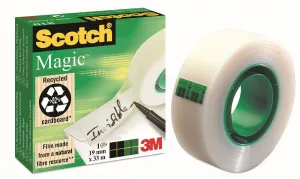 Taśma biurowa Scotch magic 19mm 33m (810)