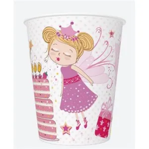 Kubek jednorazowy daisy papier 250ml Pol-mak (01)