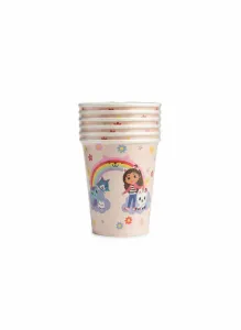 Kubek jednorazowy Koci Domek Gabi papier 250ml Partydeco (KPP104-EU1)