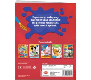 Książka dla dzieci Disney Maluch MALUJ WODĄ Ameet (MW 9123)