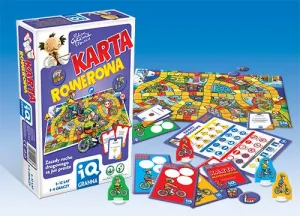 Gra edukacyjna Granna karta rowerowa (00148/WG)