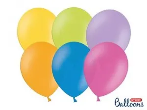 Balon gumowy Partydeco Party Deco BALONY STRONG PASTEL pastelowy 50 szt mix (SB12P-000/50)