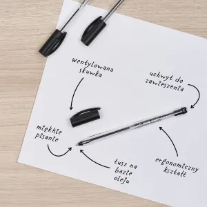 Długopis Hang Stick K86 wkład niebieski 1,0mm Pelikan (400197414)