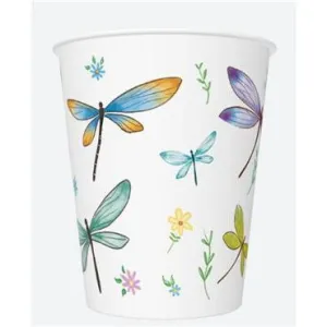 Kubek jednorazowy daisy papier 250ml Pol-mak (01)