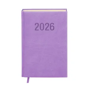 Kalendarz książkowy (terminarz) 2026 COLOROFIX DNS A5 Antra (LILA)