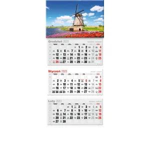 Kalendarz ścienny Avanti trójdzielne (5901769620568)