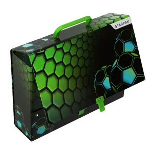 Teczka z szerokim grzbietem na klips Football A4 mix Starpak (559321)