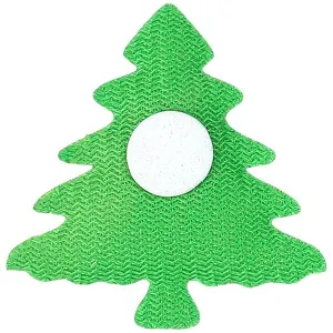 Ozdoba materiałowa Craft-Fun Series samoprzylepna Zielone choinki Titanum (BJ25042715)