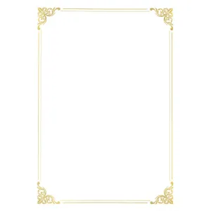 Dyplom A4 gold 190g Galeria Papieru (210819)