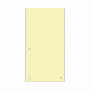 Przekładka czysta Donau 1/3 A4 żółta 190g 100k (8620100-11PL)
