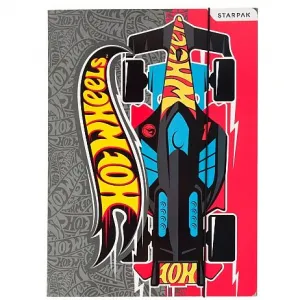 Teczka kartonowa na gumkę Starpak Hot Wheel A4 kolor: różnokolorowy (337292)