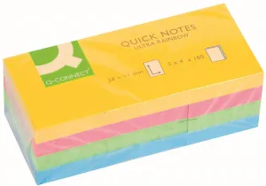 Notes samoprzylepny Q-Connect mix 100k 38mm x 51mm (KF02516)