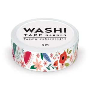 Taśma ozdobna taśma samoprzylepna GARDEN  5M 15x5 [mm x m] mix Interdruk (5902277325884)