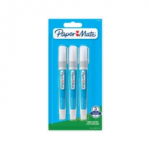 Korektor w długopisie (piórze) Paper Mate 3 szt 7ml (2118932)