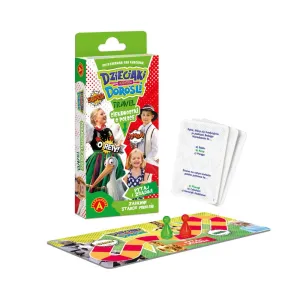 Gra planszowa Ciekawostki o Polsce Travel DZIECIAKI KONTRA DOROŚLI Alexander