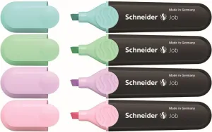 Zakreślacz Job Pastel wkład mix 1-5mm Schneider (SR115098)