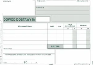 Druk samokopiujący A6 S wiel. 80k. Michalczyk i Prokop (315-5)