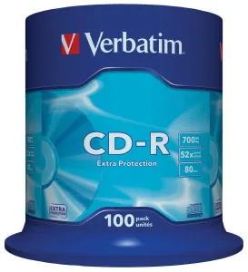Płyta cd CD-R cake 100 700MB x52 Verbatim