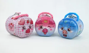 Skarbonka świnka metal Dromader (130-01232)