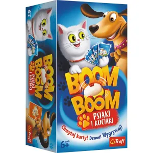 Gra planszowa Boom Boom Psiaki i Kociaki Trefl (01993)