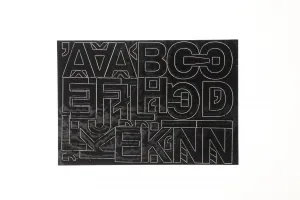 Naklejka (nalepka) litery Farro