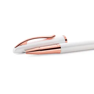 Pióro kulkowe Jazz Noble Elegance Pearl wkład niebieski Pelikan (400197460)